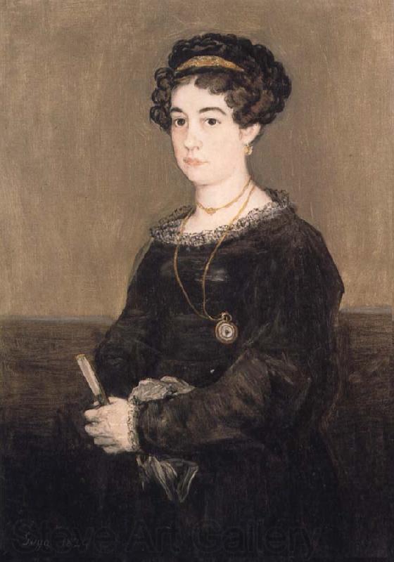 Francisco Goya Dona Maria Martinez de Puga Spain oil painting art